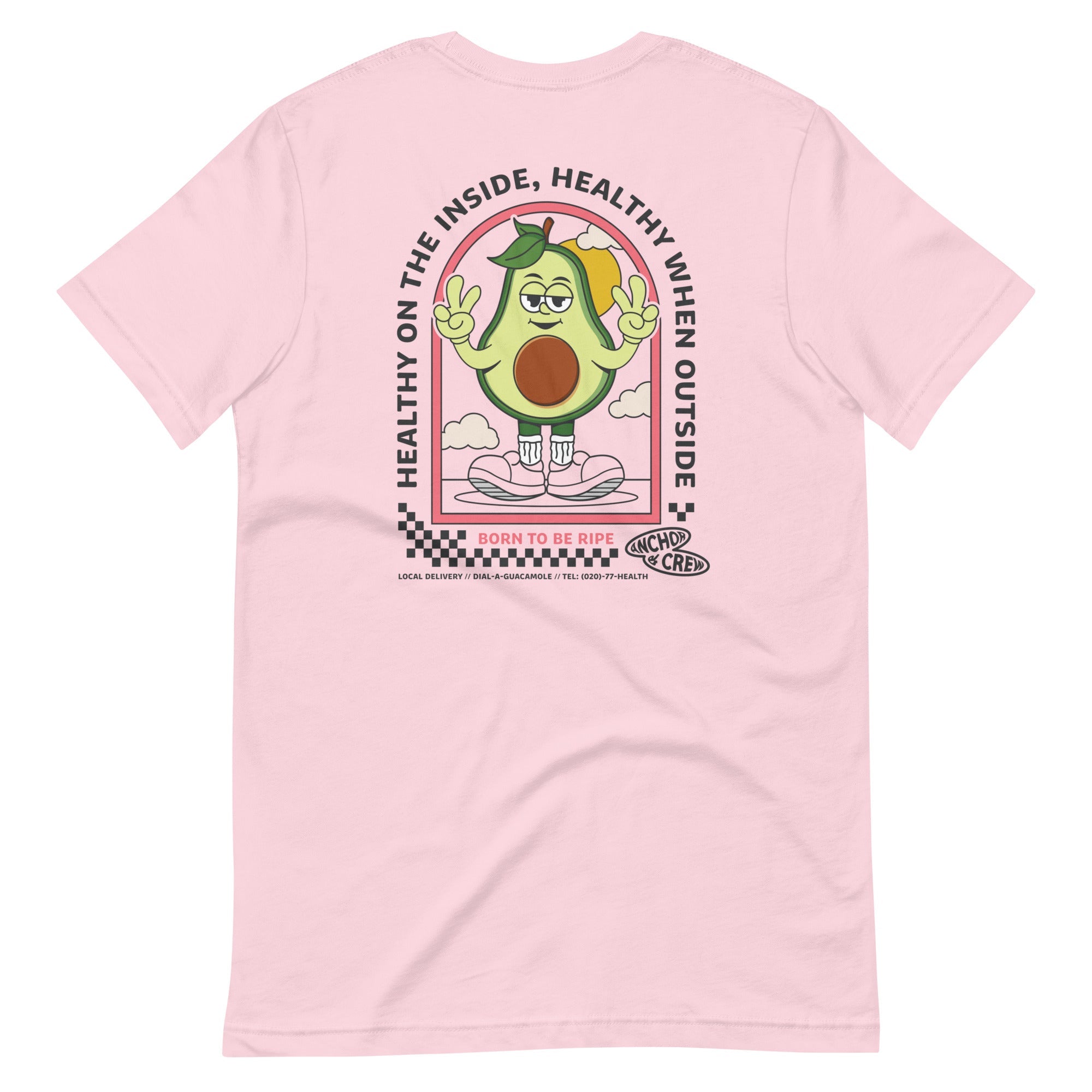 Ripe Avocado Dial-A-Local Organic Cotton T-Shirt