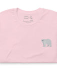 Think Ocean Polar Bear Aspirations Cotton Embroidered T-Shirt