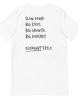 Think Ocean Elephant Aspirations Cotton Embroidered T-Shirt
