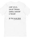 Think Ocean Polar Bear Aspirations Cotton Embroidered T-Shirt