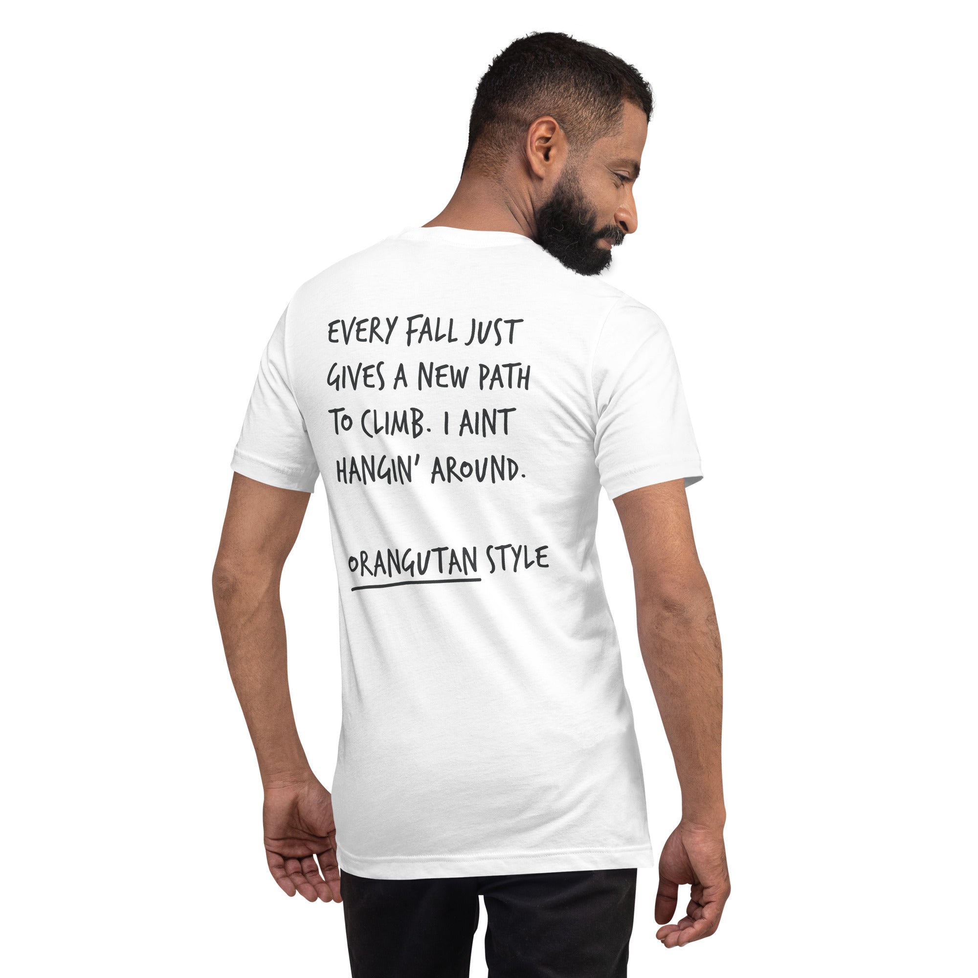 Think Ocean Orangutan Aspirations Cotton Embroidered T-Shirt