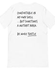Think Ocean Turtle Aspirations Cotton Embroidered T-Shirt