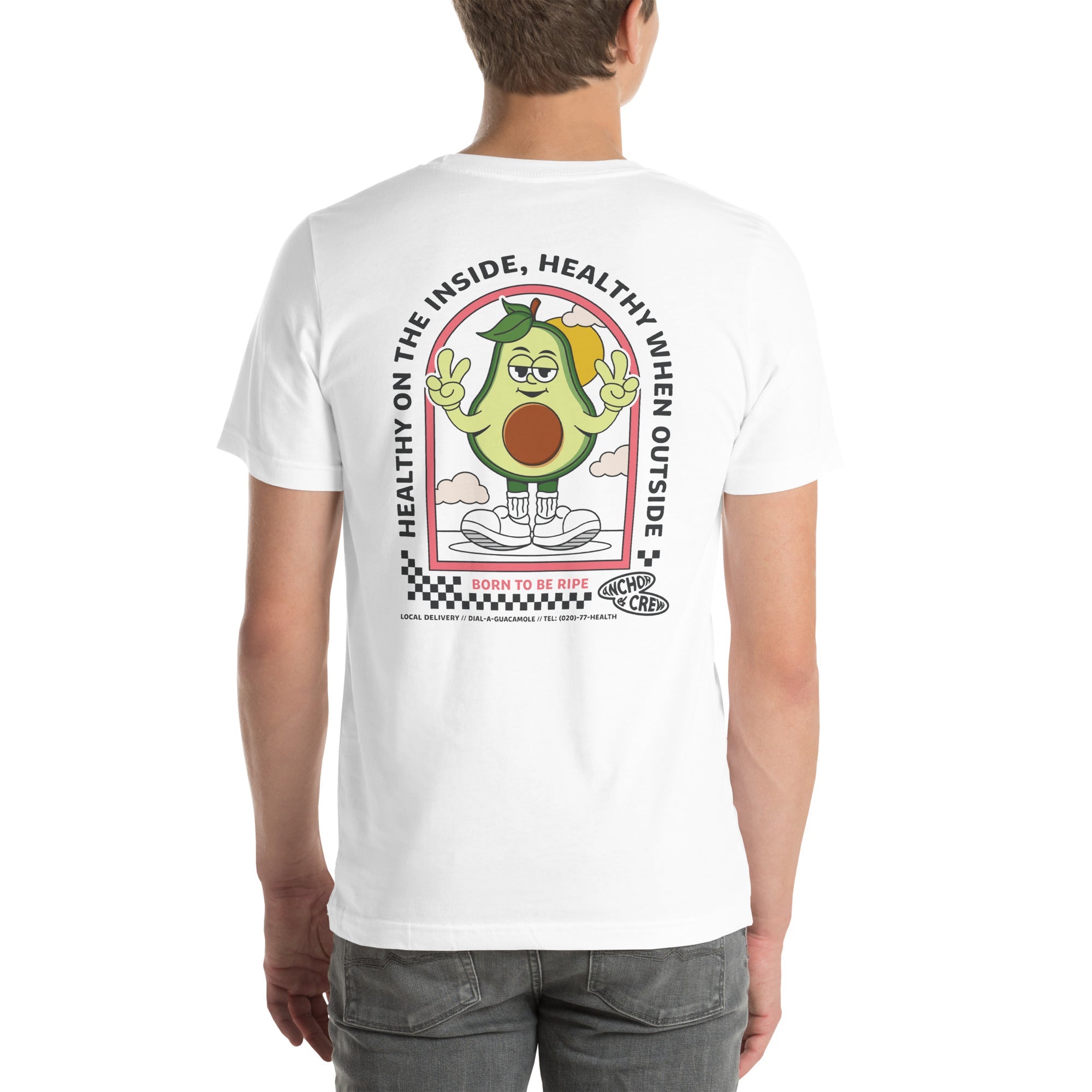 Ripe Avocado Dial-A-Local Organic Cotton T-Shirt