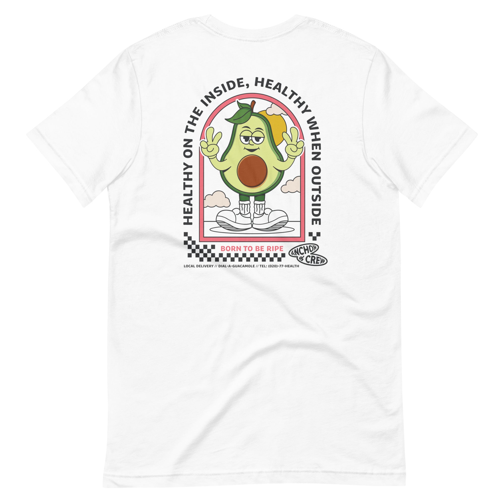 Ripe Avocado Dial-A-Local Organic Cotton T-Shirt