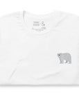 Think Ocean Polar Bear Aspirations Cotton Embroidered T-Shirt