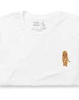 Think Ocean Leopard Aspirations Cotton Embroidered T-Shirt