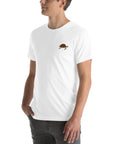 Think Ocean Turtle Aspirations Cotton Embroidered T-Shirt