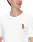 Think Ocean Leopard Aspirations Cotton Embroidered T-Shirt