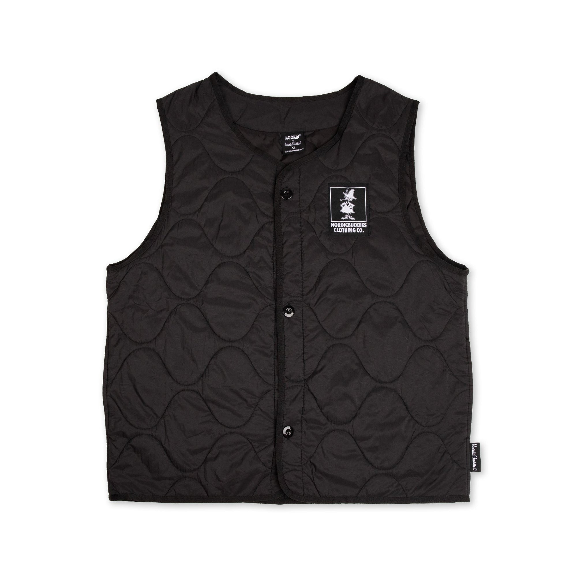 Unisex Black Outdoor Fishing Vest