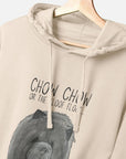Blue Chow Chow Men's Hoodie – Featuring The Aloof Floof Design!