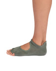 ToeSox Half Toe Bellarina Women's Yoga Grip Socks