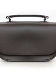 Aura Handmade Leather Bag - Dark Brown