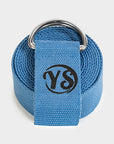 Yoga Studio GOTS Organic Cotton D-Ring 2.5m Yoga Belt Strap