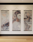 Rose Gold Marble Watercolour Tapestry