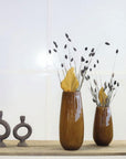 Flower VASE ROBERT - BROWN Glass by DutZ
