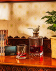 Silver Crest Crystal Decanter