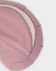 Yoga Studio GOTS Organic Cotton Crescent Lotus Zafu Buckwheat Cushion