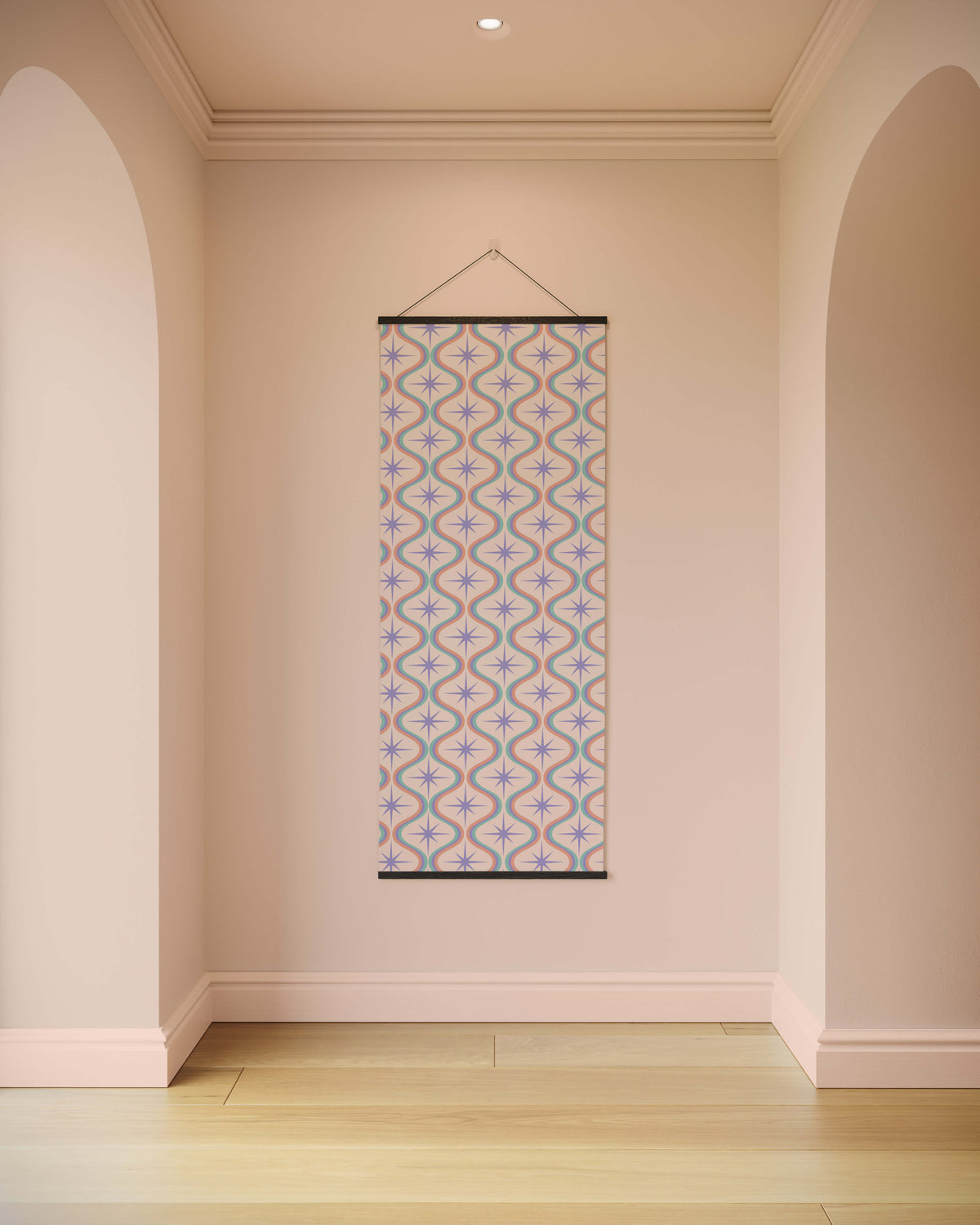 Retro Pastel Tapestry