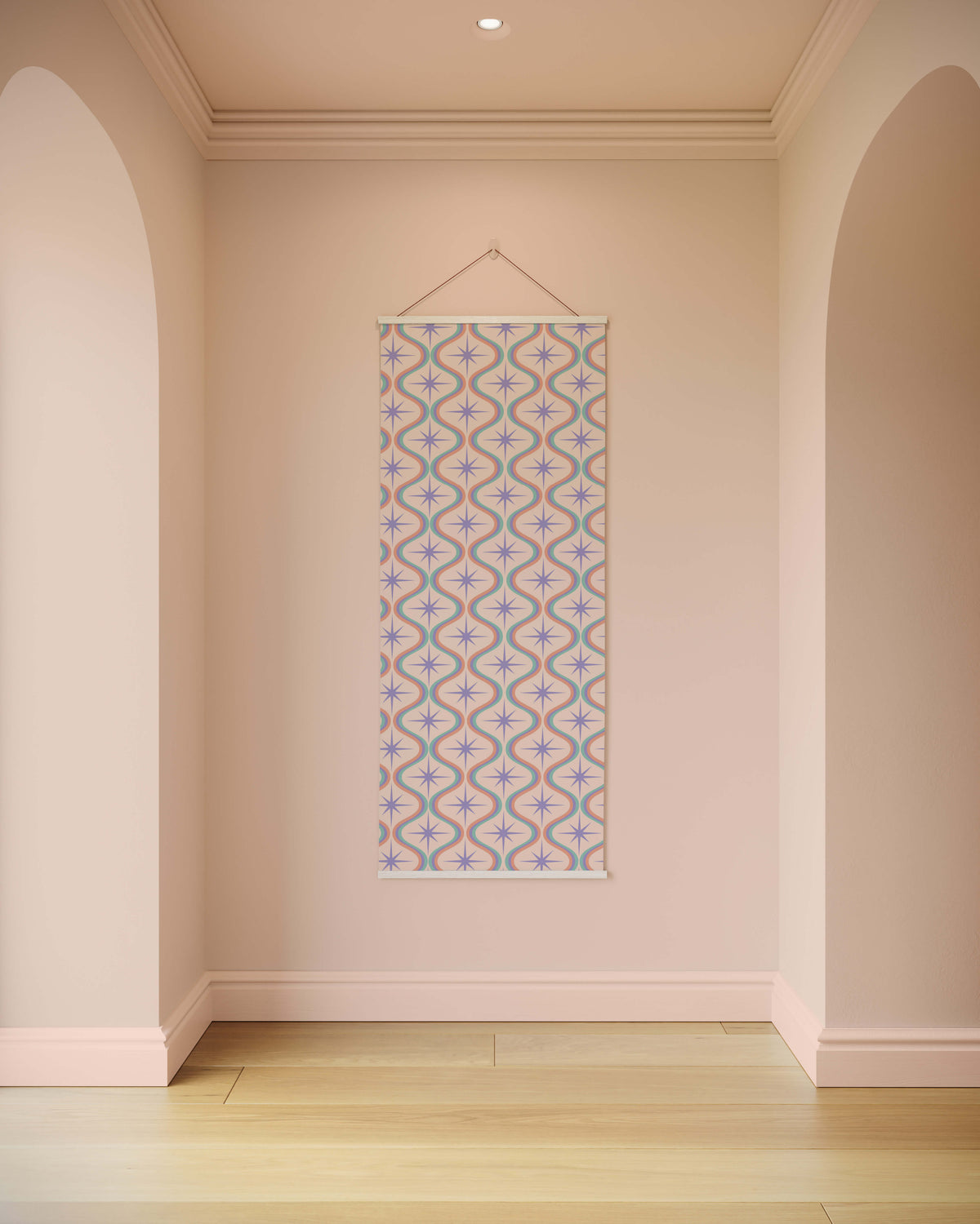 Retro Pastel Tapestry
