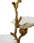 Venus After Botticelli - Tiered Shell Serving Piece