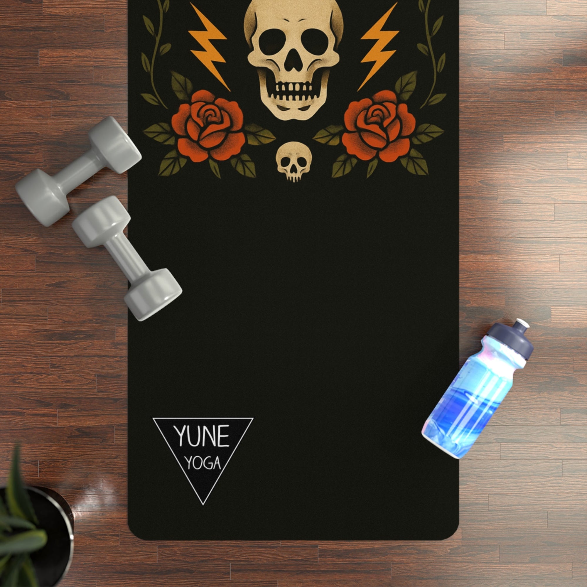Elder Sigil Flow — Tattoo Elder Non-Slip Yoga Mat (3mm)-4