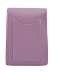 Handmade Leather Festival Phone Bag - Pastel Violet