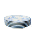 Virginia Blue and White Dessert Plates  - Set of 4