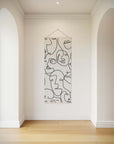 Abstract Faces Tapestry