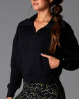 Tavi Cozy Women's Half Zip Up Top
