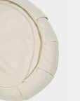 Yoga Studio GOTS Organic Cotton Crescent Lotus Zafu Buckwheat Cushion
