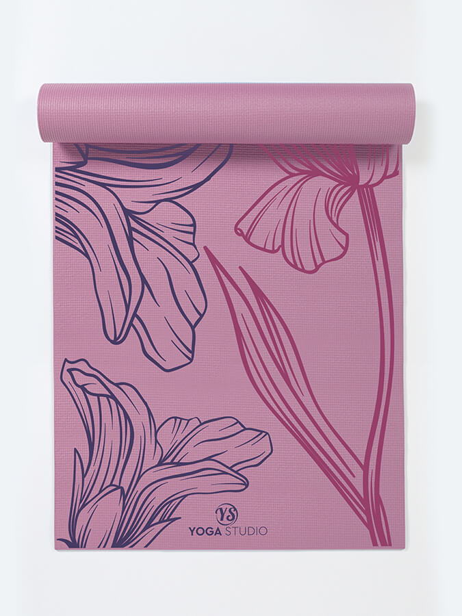 Yoga Studio Designed Reversible Sticky Yoga Mat 6mm
