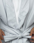 Organic Cotton Waffle Bathrobe-0