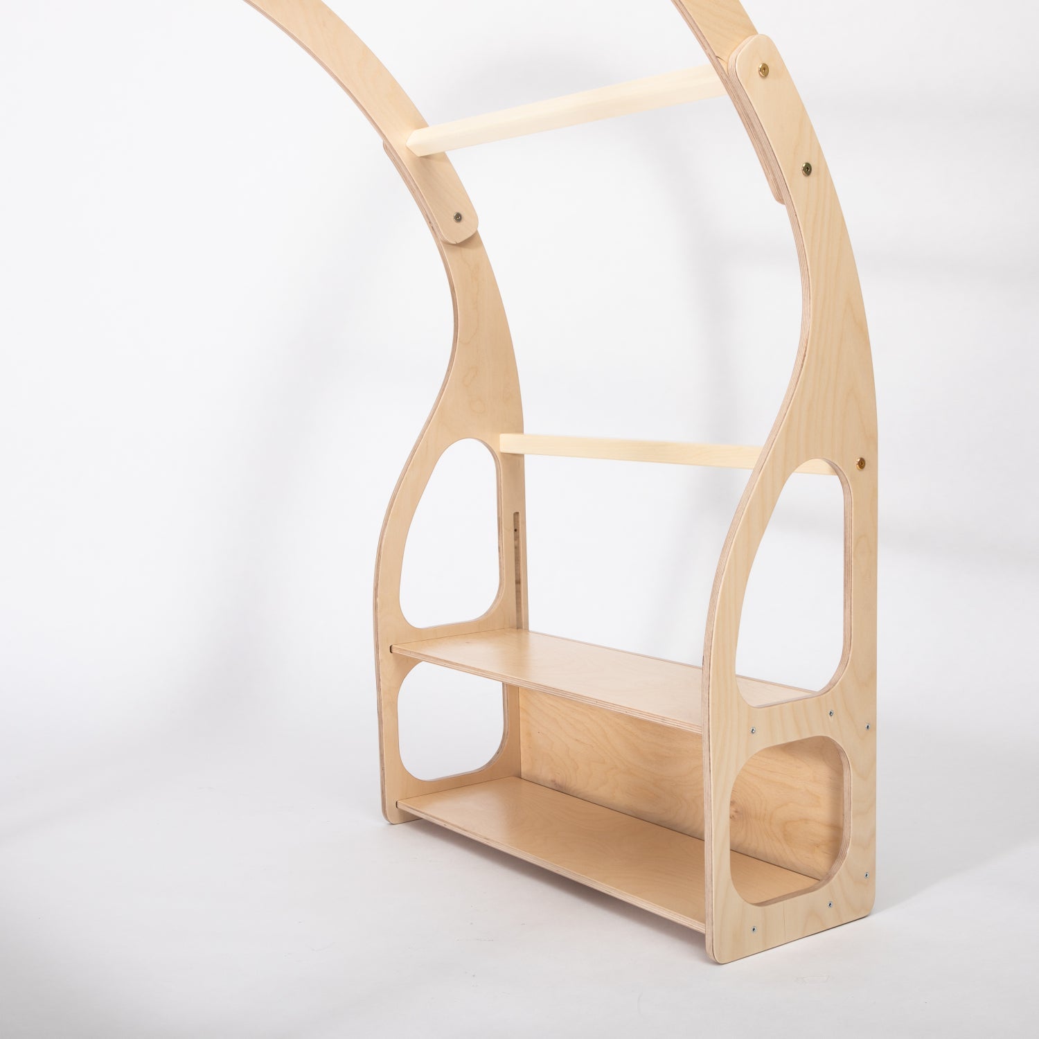 Montessori Toy Shelf and Pretend Play Stand