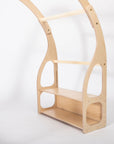 Montessori Toy Shelf and Pretend Play Stand