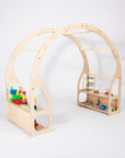 Montessori Toy Shelf and Pretend Play Stand