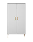 Wardrobe Kubi - White