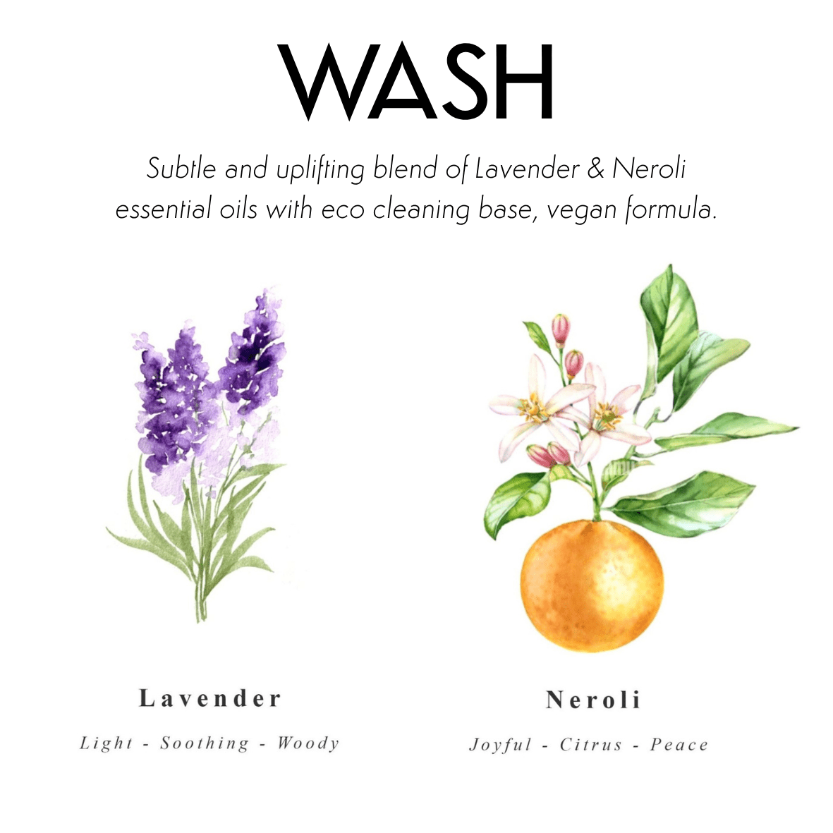 WASH! Natural Yoga Mat Cleaning Spray