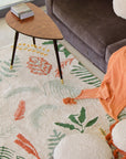 Refresh Your Space with the Tropical Charm of Our 100% Cotton Rug by Lorena Canals at www.brixbailey.com