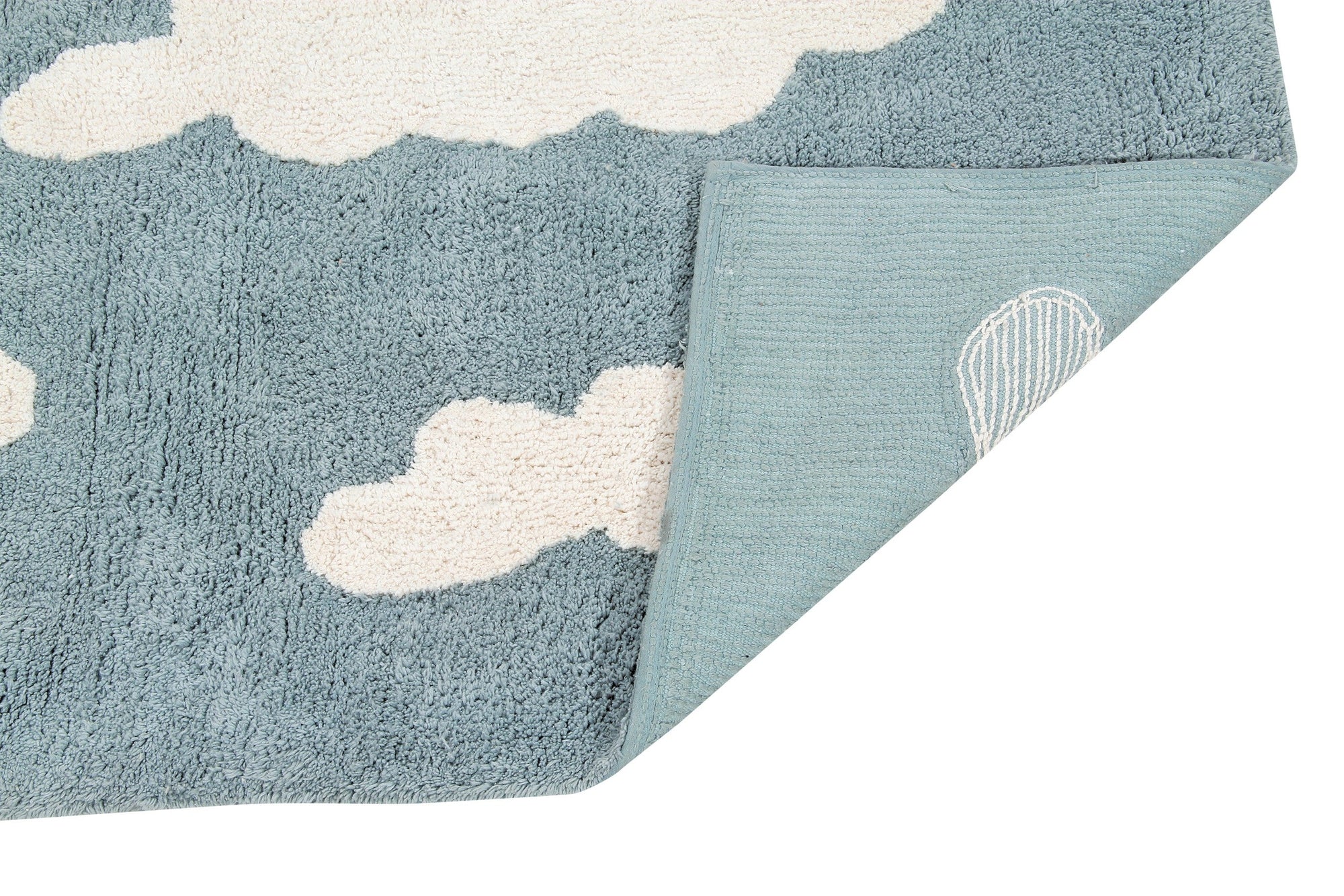 Washable Clouds Cotton Rug 120 x 160 cm