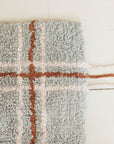 Inspired by Traditional Tea Towels: Handcrafted Blue Sage or Natural RugCycled® Rug - Eco-Friendly & Stylish by Lorena Canals at www.brixbailey.com