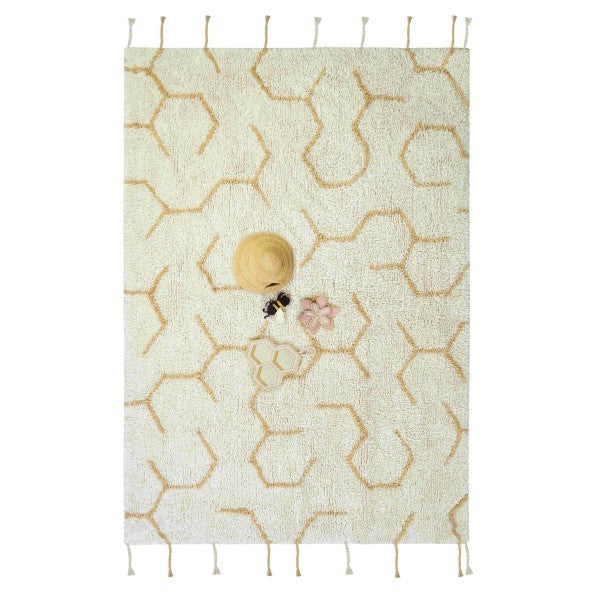 Washable Pollination Play Rug with Handmade Accessories