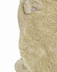 Washable Bear Rug 120 x 122 cm