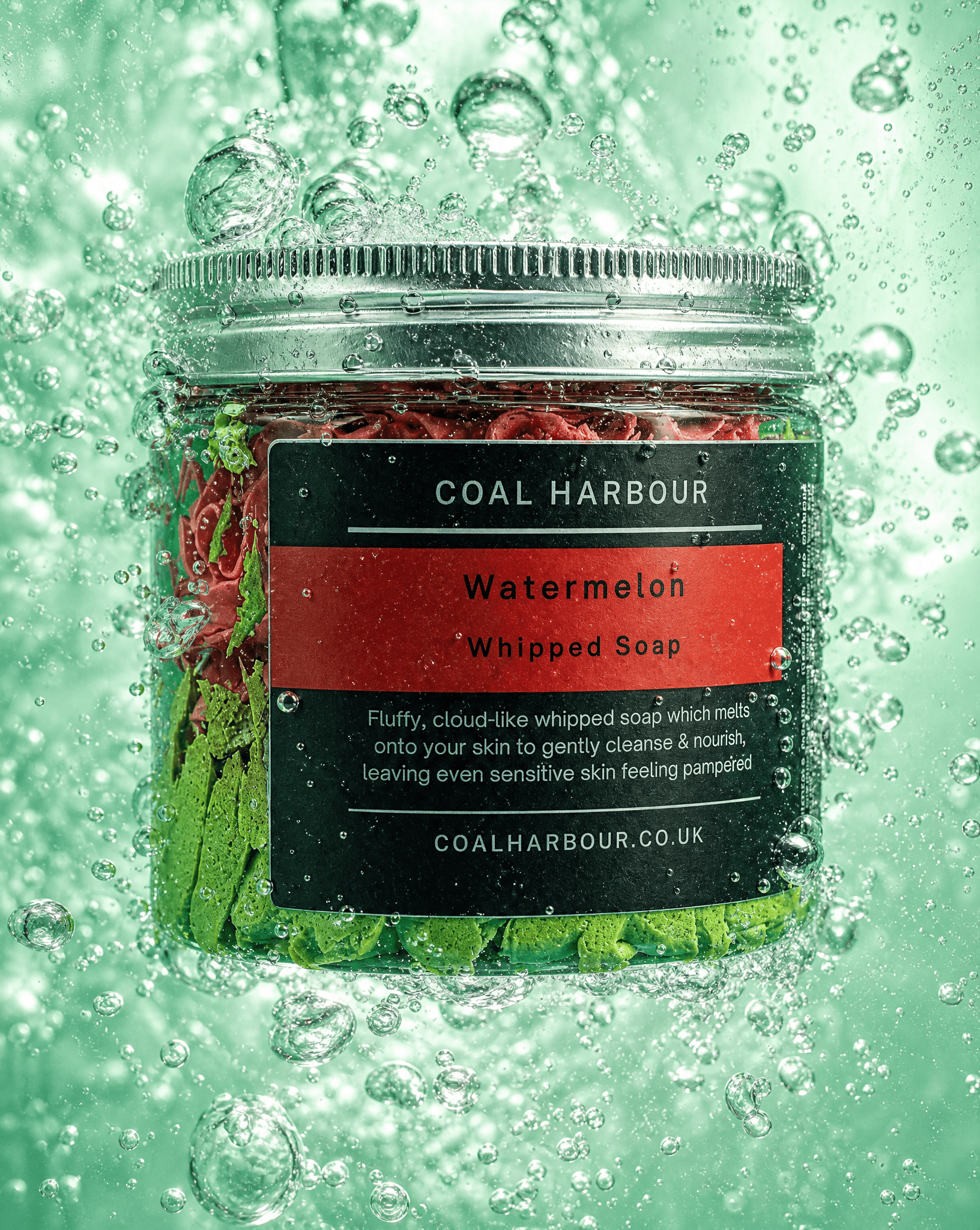 Watermelon Whipped Soap 120g