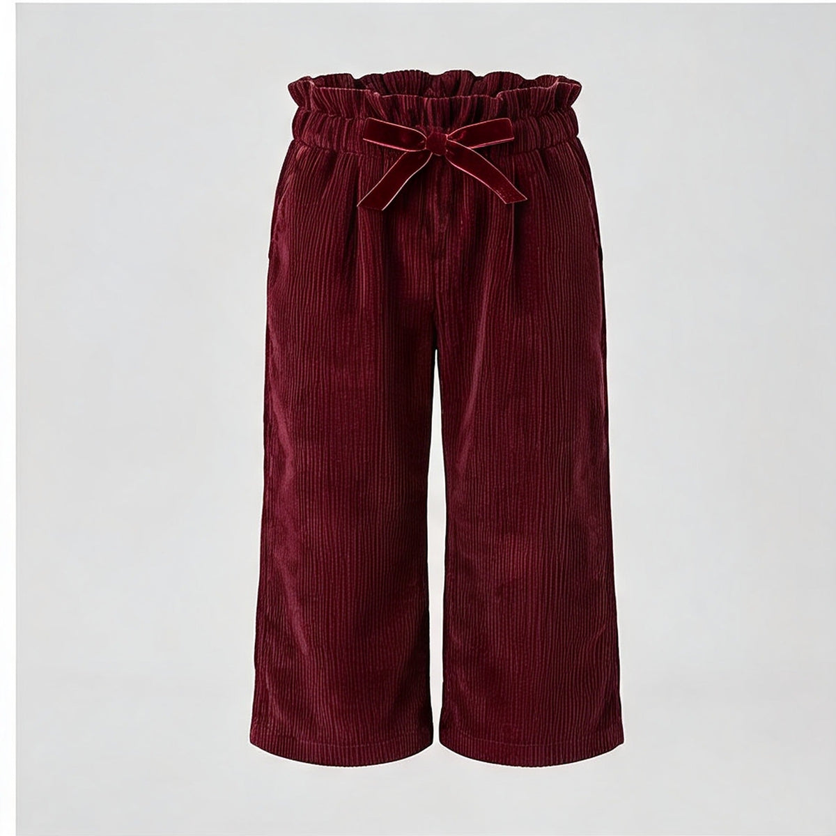 Robin Needlecord Trousers — Burgundy | PREORDER