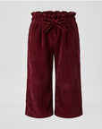 Robin Needlecord Trousers — Burgundy | PREORDER