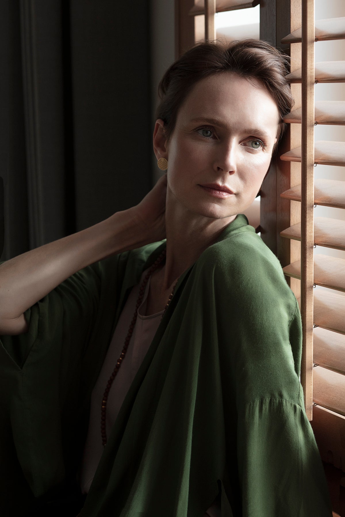 Flower of Life Silver Stud Earrings