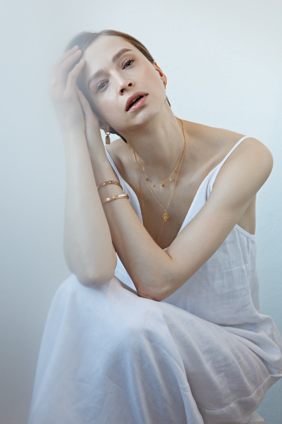 Morning Star Necklace Gold