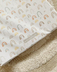 Anti-Roll Wedge Changing Mat - Unisex Abstract Rainbow