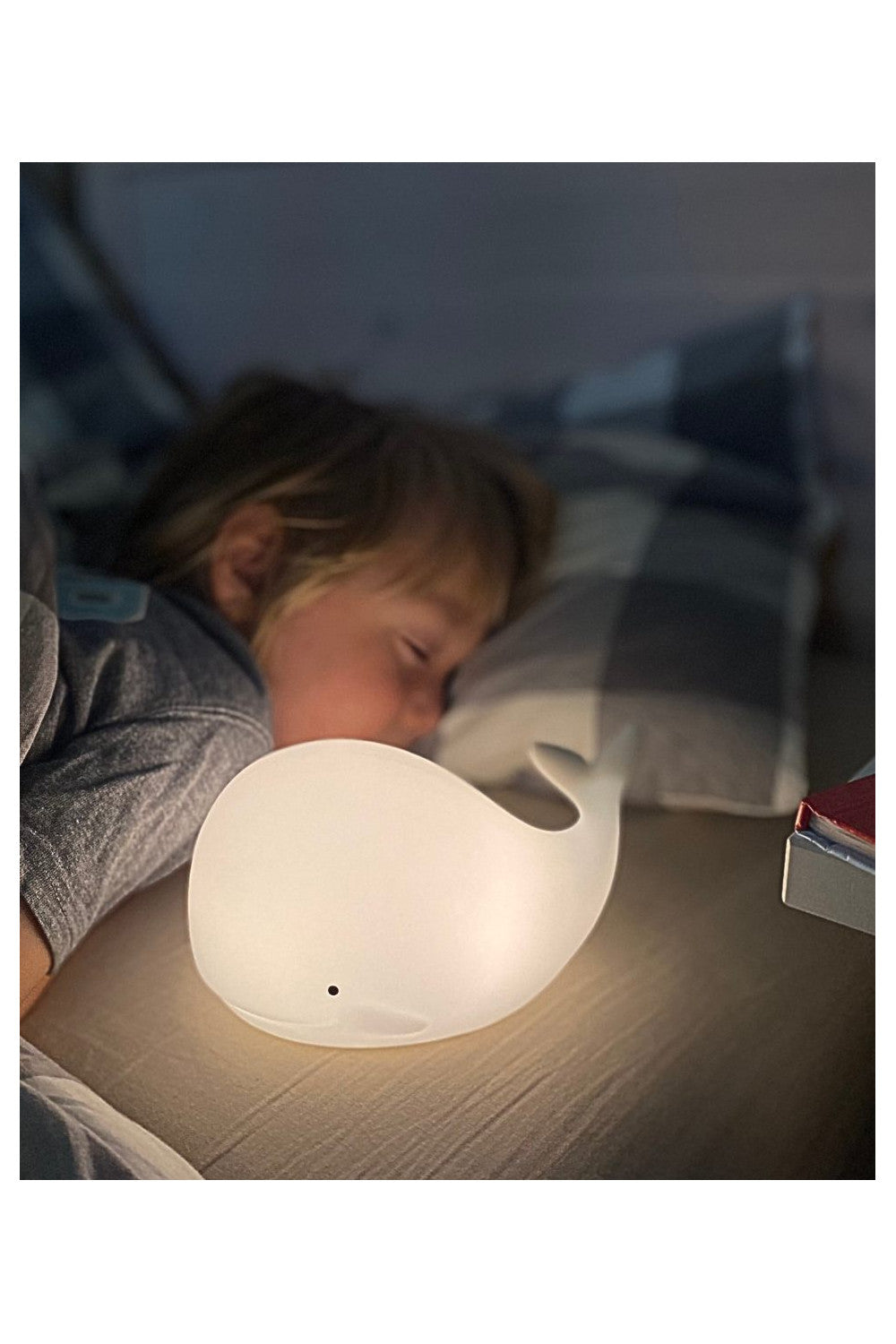 Whale Night Lamp for Kids – Soft, Safe &amp; Colorful with Remote by Rabbit &amp; Friends at brixbailey.com