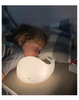Whale Night Lamp for Kids – Soft, Safe & Colorful with Remote by Rabbit & Friends at brixbailey.com